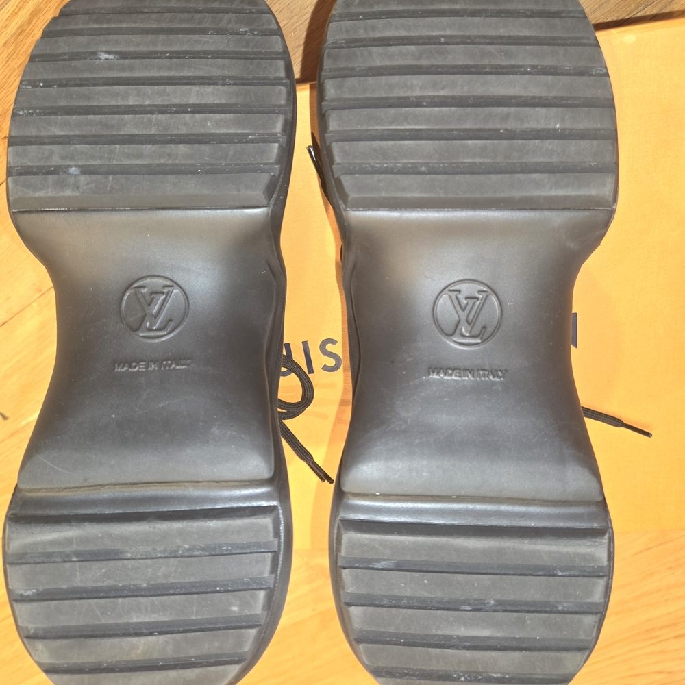 Louis Vuitton Black and Brown Athletic Shoes - Picture 6 of 7